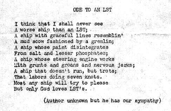 LST Poem